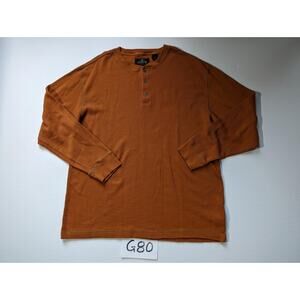 Redhead Thermal Henley Shirt Sizes XLarge XL -0223G80